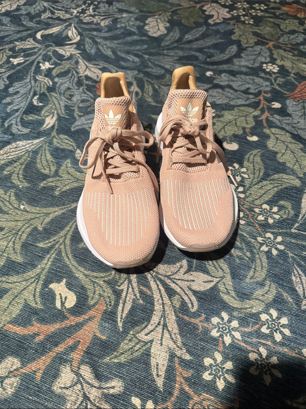adidas Women’s Knit Running Sneakers - Blush/Tan